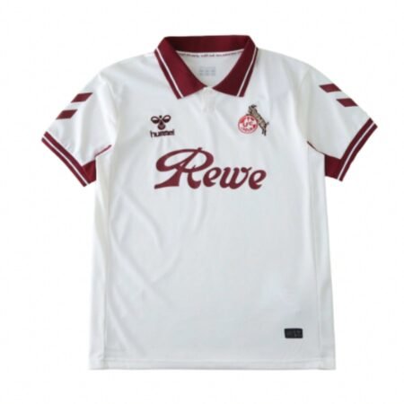Camisa 1.FC Koln Bege Polo 2025/26 Especial Masculina