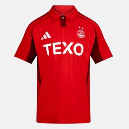 Camisa Aberdeen FC Vermelha 2025/26 Home Masculina