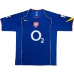 camisa-arsenal-fc-azul-henry-14-2005-06-third-masculina
