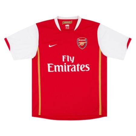 Camisa Arsenal FC Vermelha 2006/08 Home Masculina
