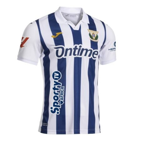 Camisa CD Leganés Branca 2025/26 Home C/Patrocínio Masculina