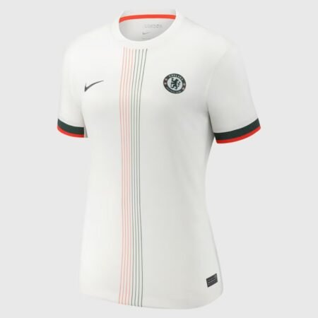 Camisa Chelsea FC Branca 2025/26 Away Feminina