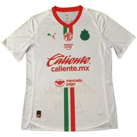 Camisa Chivas Guadalajara Branca 2025/26 Away Masculina