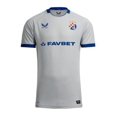 Camisa Dínamo Zagreb Branca 2025/26 Away Masculina