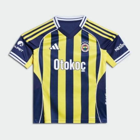 Camisa Fenerbahce Amarela/Azul 2025/26 Home Masculina