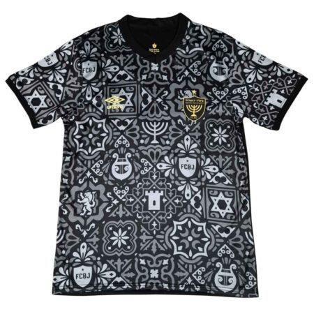 Camisa Jerusalém Preta 2025/26 Masculina