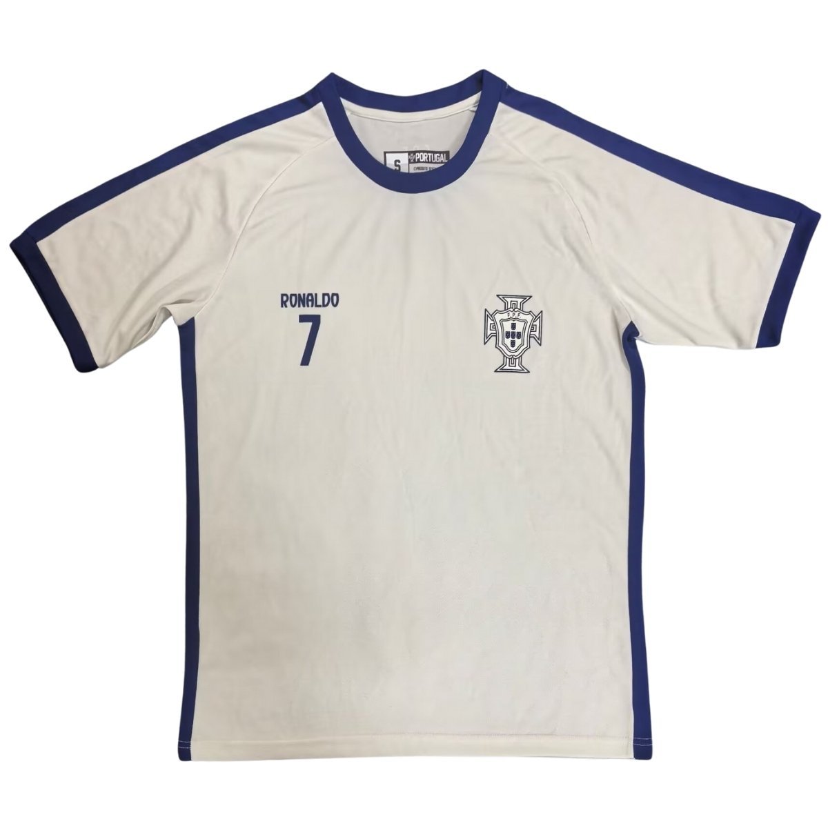 camisa-portugal-treino-cr7-bege-2025-26-masculina Camisa Portugal Bege Treino CR7 2025/26 Masculina