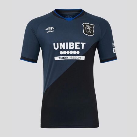 Camisa Rangers FC Azul Escuro 2025/26 Third Masculina
