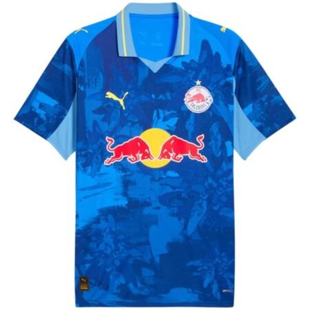 Camisa RB Salzburg Azul 2025/26 Goleiro Masculina