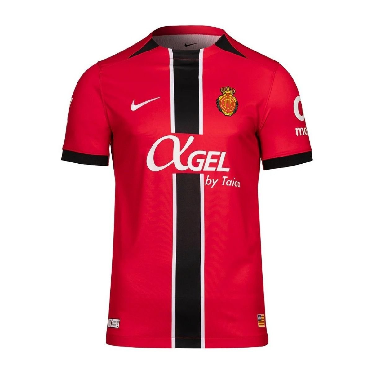 camisa-rcd-mallorca-vermelha-2025-26-home-masculina Camisa RCD Mallorca Vermelha 2025/26 Home Masculina