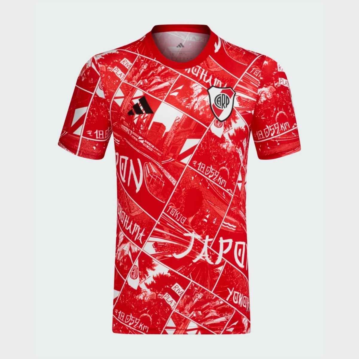 camisa-river-plate-vermelha-treino-2025-26-masculina Camisa River Plate Vermelha Treino 2025/26 Masculina
