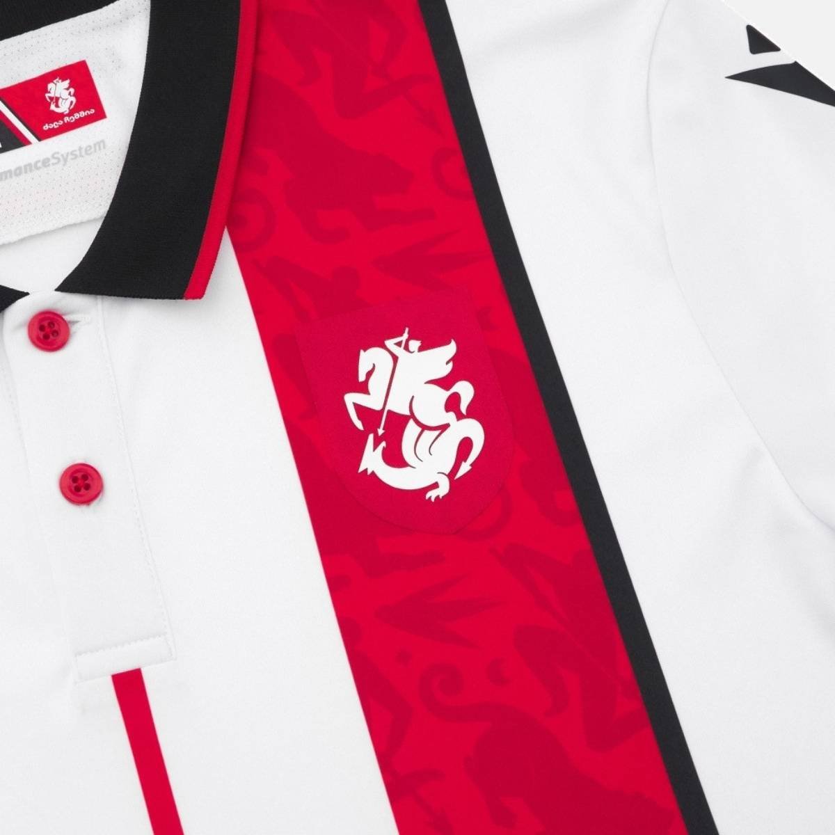 camisa-selecao-georgia-branca-2025-26-home-masculina- Camisa Seleção Geórgia Branca 2025/26 Home Masculina