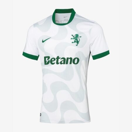 Camisa Sporting CP Branca 2025/26 Away Masculina