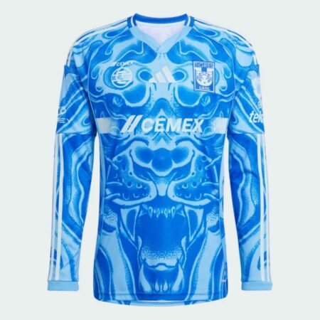 Camisa Tigres UNL Azul 2025/26 Third Manga Longa