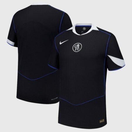Camisa Chelsea FC Preta Total 90 2025/26 Third III Jogador