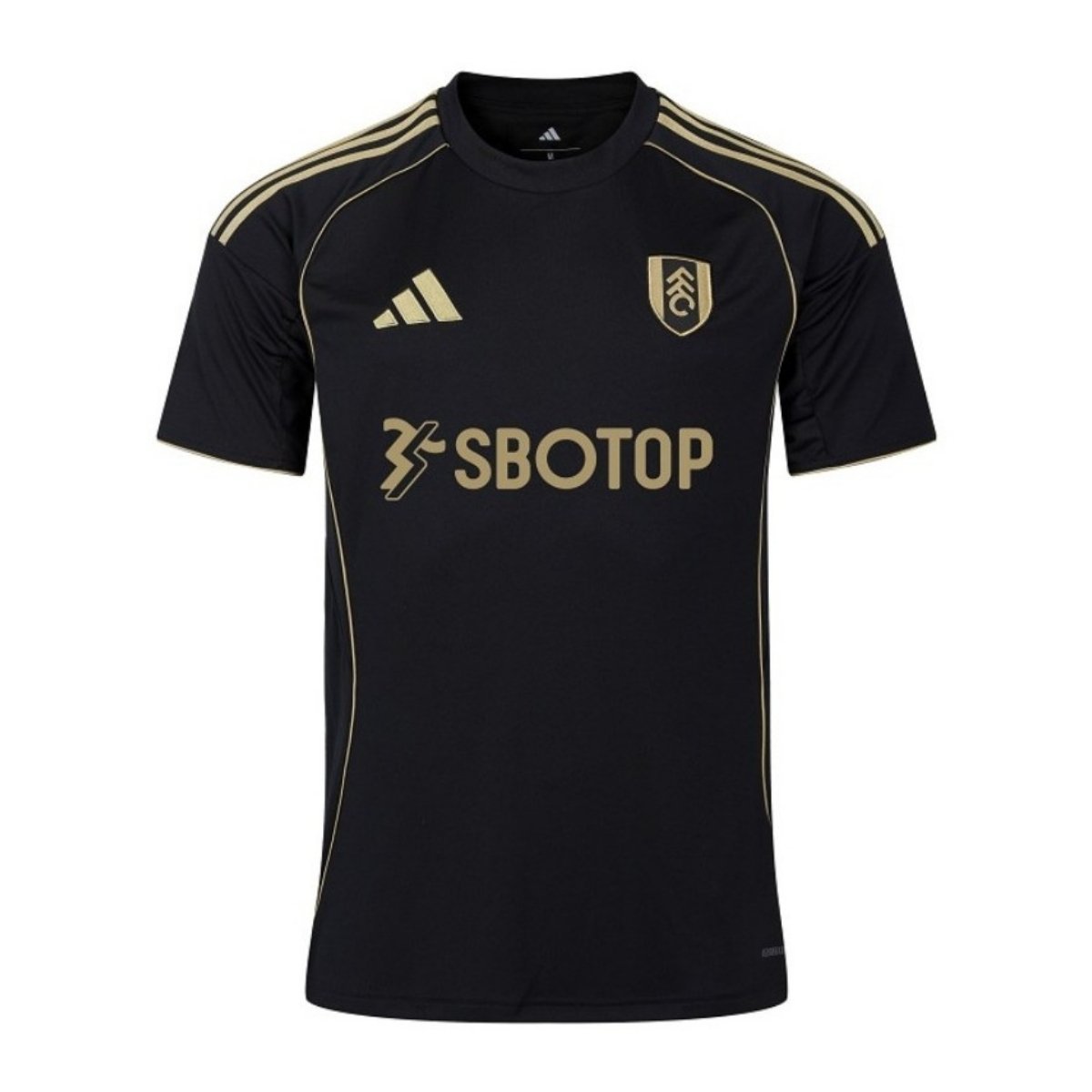 camisa-Fulham-preta-2025-26-third-masculina Camisa Fulham Preta 2025/26 Third Masculina