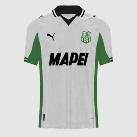 Camisa Sassuolo Branca 2025/26 Away II Masculina