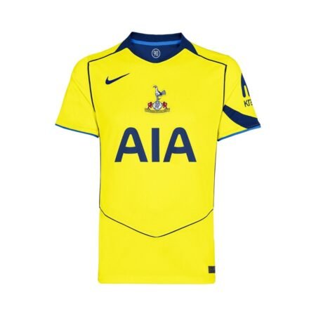 Camisa Tottenham Amarela 2025/26 Third III Masculina