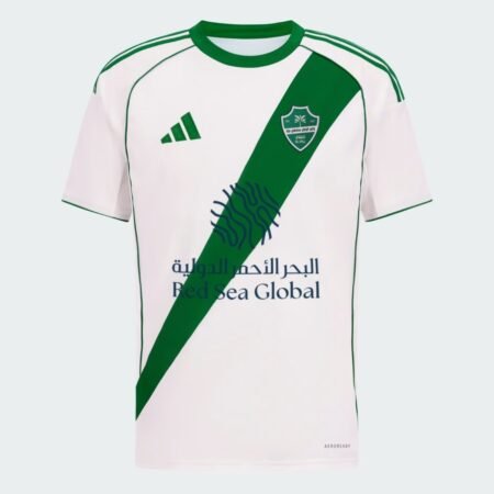 Camisa AL-Ahli Branca 2025/26 Home I Masculina