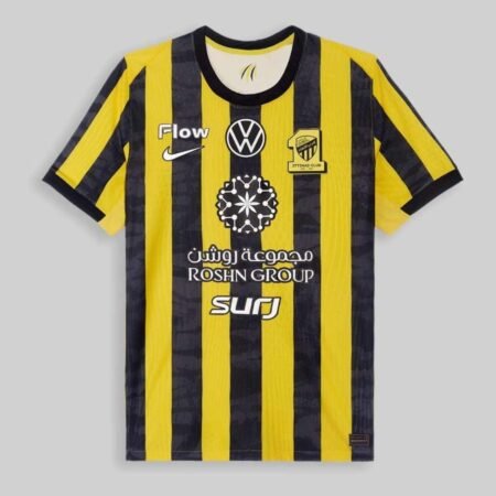 Camisa Al-Ittihad FC Amarela 2025/26 Home I Masculina