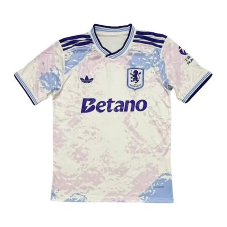 Camisa Aston Villa Branca 2025/26 Third III Masculina