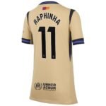 camisa-barcelona-amarela-raphinha-2025-26-away-masculina