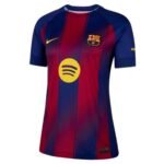 camisa-barcelona-fc-azul-vermelha-2025-26-home-i-feminina