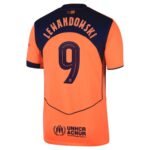 camisa-barcelona-laranja-lewandowski-2025-26-third-total-90-jogador