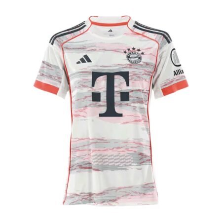 Camisa Bayern de Munique Branca 2025/26 Away Feminina