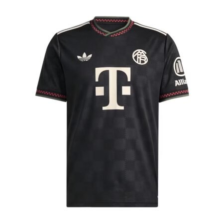Camisa Bayern de Munique Preta 2025/26 Champions Masculina