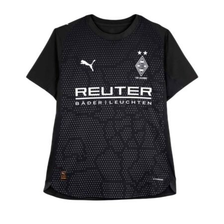 Camisa Borussia Mönchengladbach Preta 2025/26 Third III Masculina