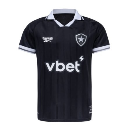 Camisa Botafogo Preta 2025/26 Reserva II Masculina