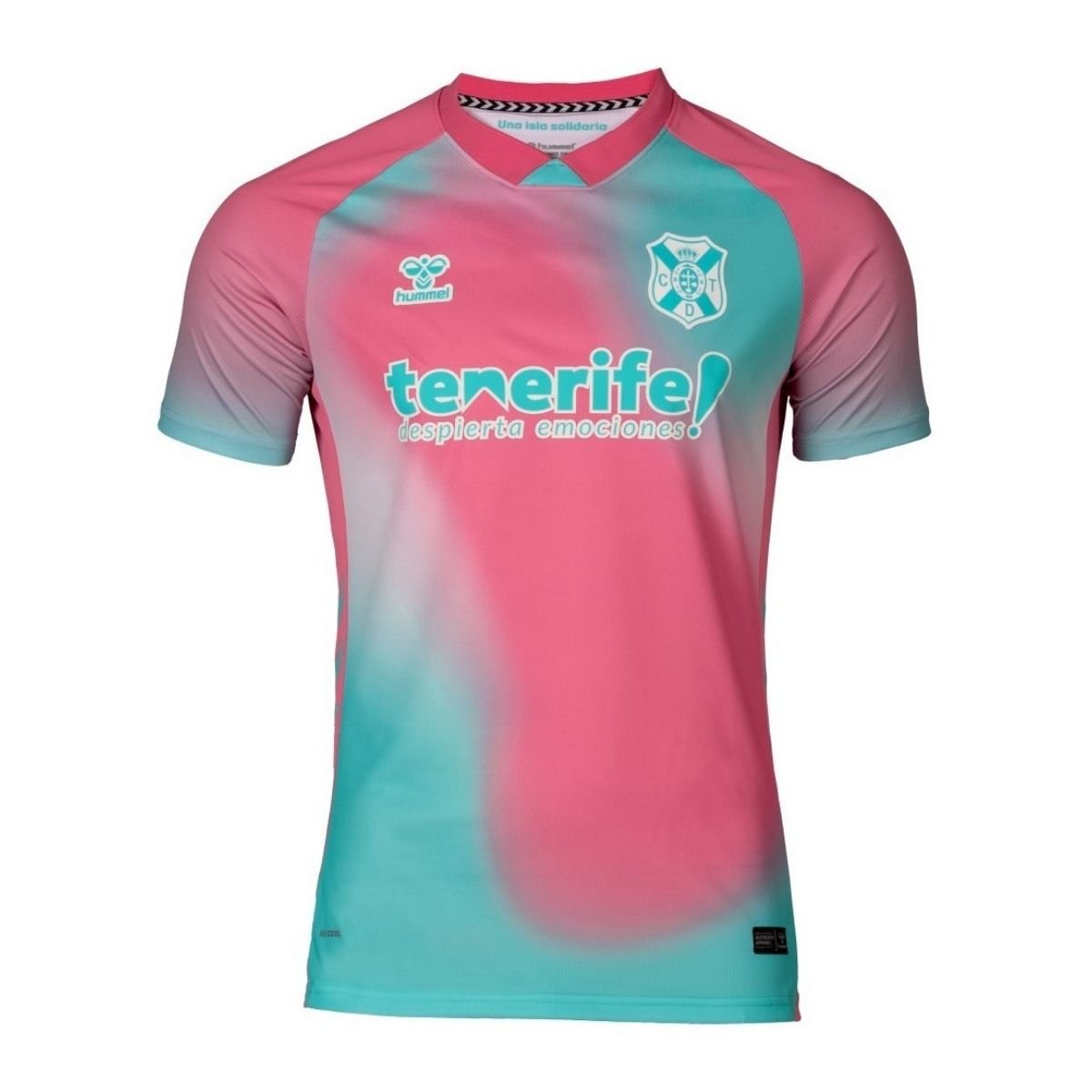 camisa-cd-tenerife-rosa-azul-2025-26-third-masculina Camisa CD Tenerife Rosa/Azul 2025/26 Third Masculina