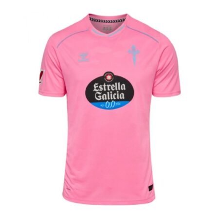 Camisa Celta de Vigo Rosa 2025/26 Third III Masculina