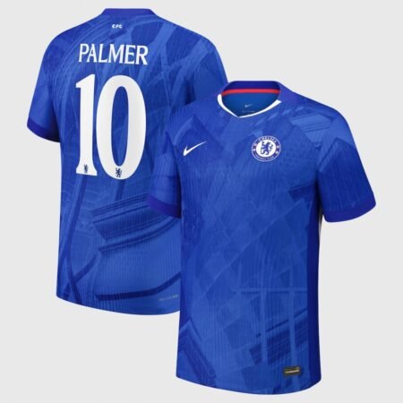 Camisa Chelsea FC Palmer #10 Azul 2025/26 Home Jogador