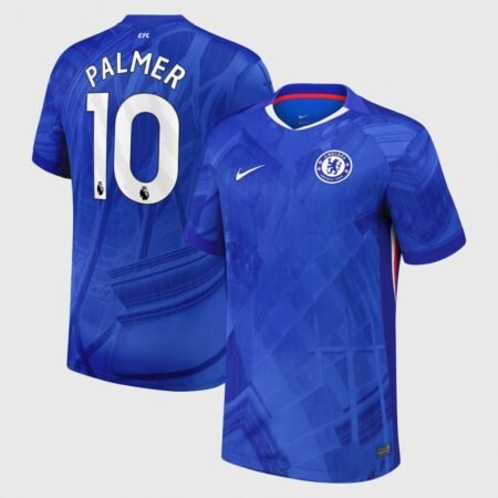 Camisa Chelsea FC Palmer #10 Azul 2025/26 Home Masculina