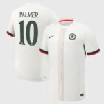 camisa-chelsea-fc-palmer-10-branca-2025-26-away-jogador