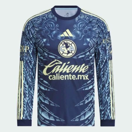 Camisa Club América Azul 2025/26 Away Manga Longa