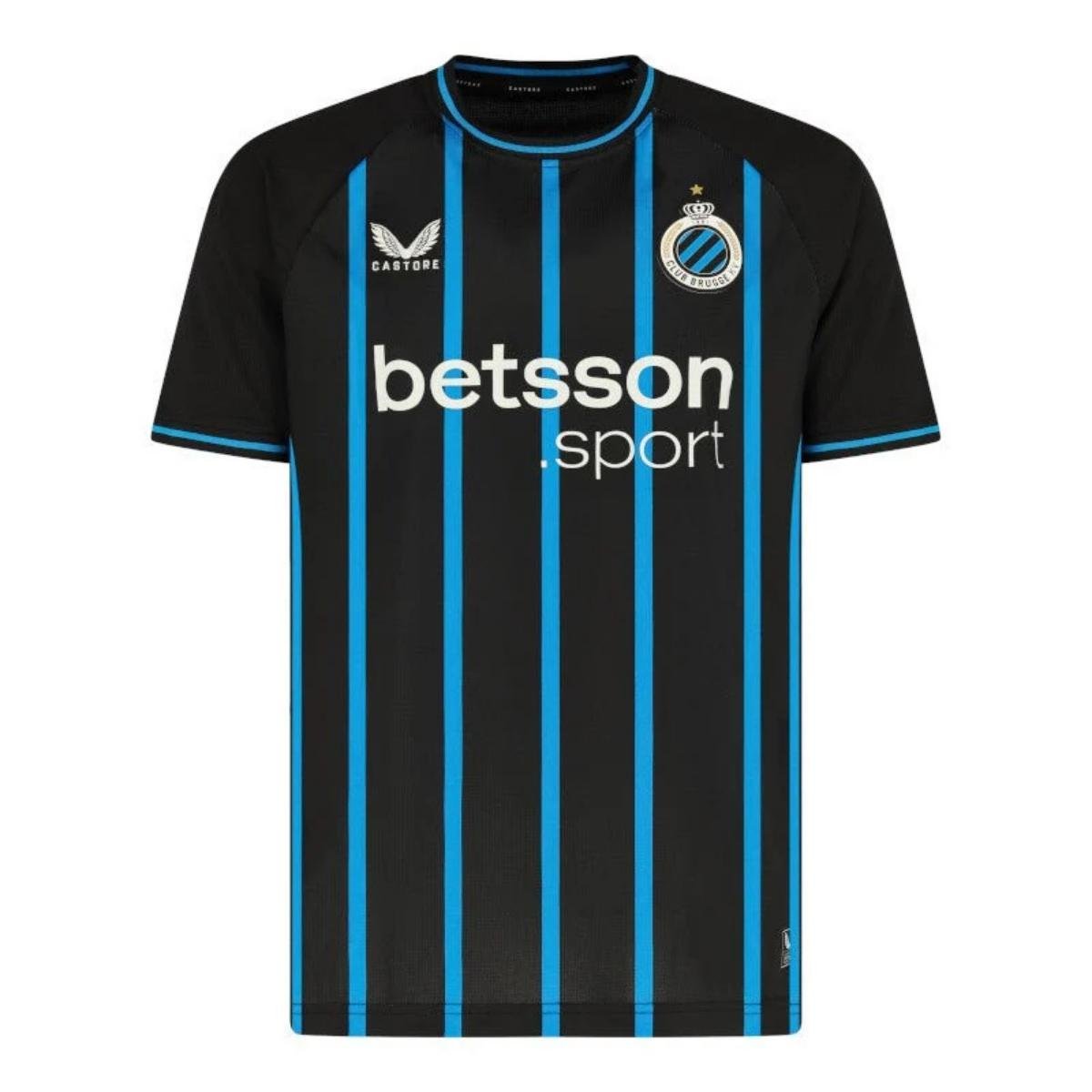 camisa-club-brugge-preta-azul-2025-26-home-masculina Camisa Club Brugge Preta 2025/26 Home Masculina