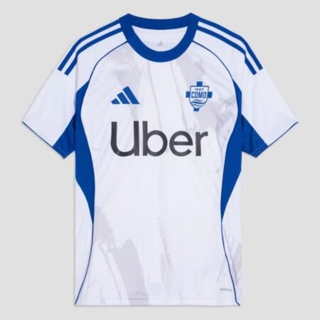Camisa Como Calcio 1907 Branca 2025/26 Away II Masculina