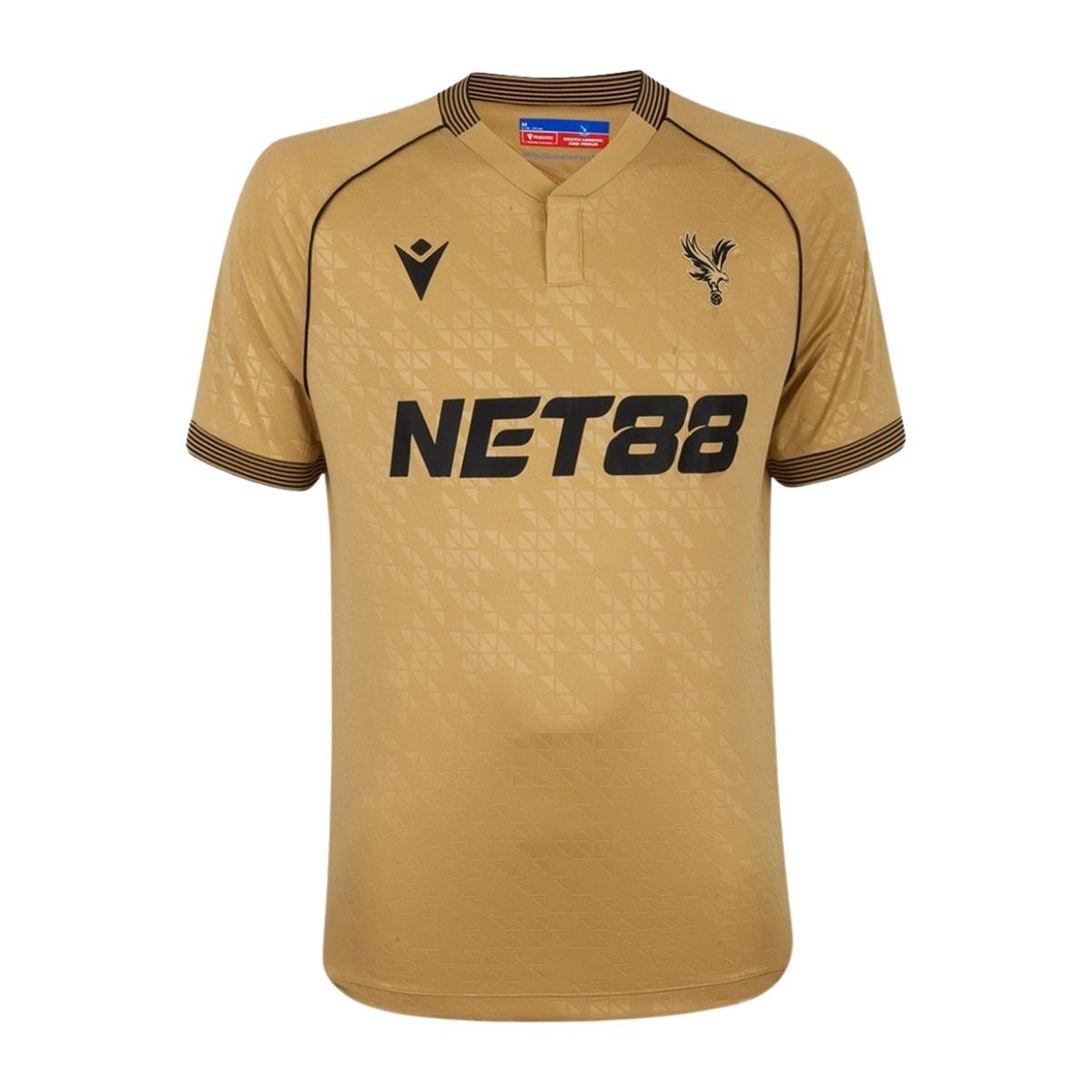 camisa-crystal-palace-amarela-2025-26-away-masculina Camisa Crystal Palace Amarela 2025/26 Away II Masculina