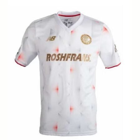 Camisa Deportivo Toluca Branca 2025/26 Away Masculina