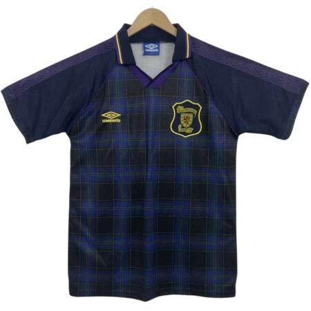 Camisa Escócia Azul Escuro 1994/95 Retrô Masculina