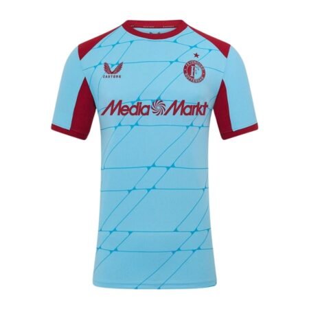 Camisa Feyenoord Azul Clara 2025/26 Third Masculina