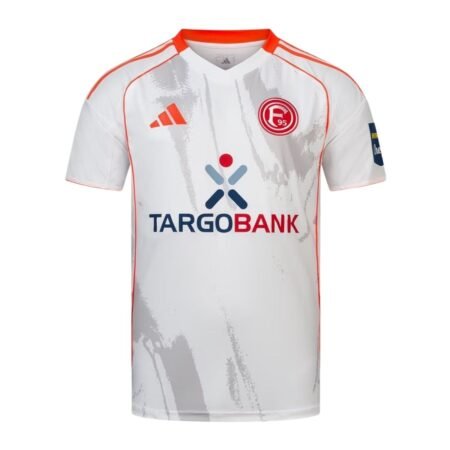 Camisa Fortuna Dusseldorf  Branca 2025/26 Away Masculina