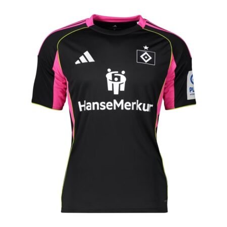 Camisa Hamburger SV Preta 2025/26 Third Masculina