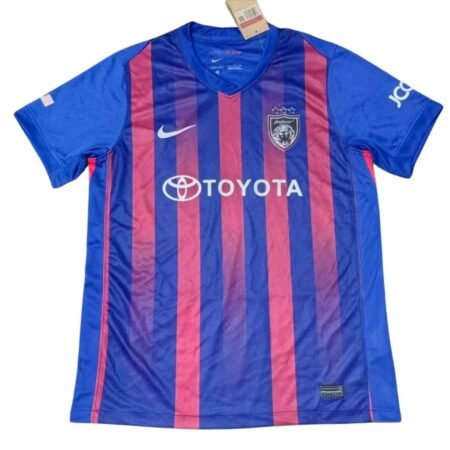 Camisa Johor Darul Ta'zim Azul Home 2025/26 Masculina