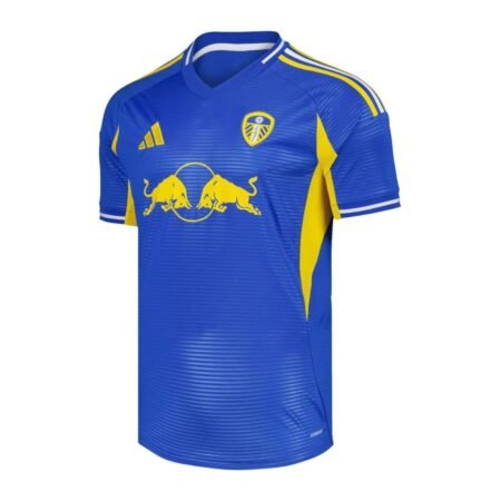 Camisa Leeds United Azul 2025/26 Away Masculina