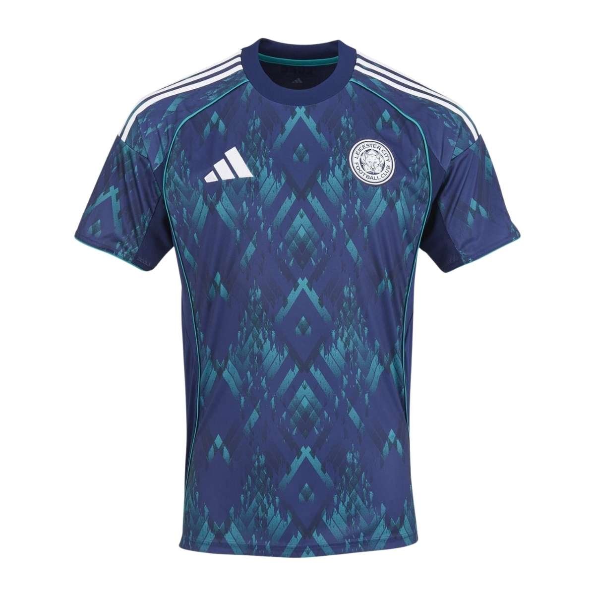 camisa-leicester-city-azul-2025-26-away-masculina Camisa Leicester City Azul 2025/26 Away Masculina