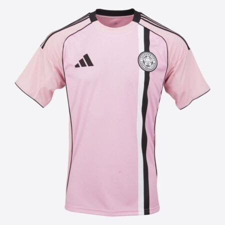 Camisa Leicester City Rosa 2025/26 Third Masculina